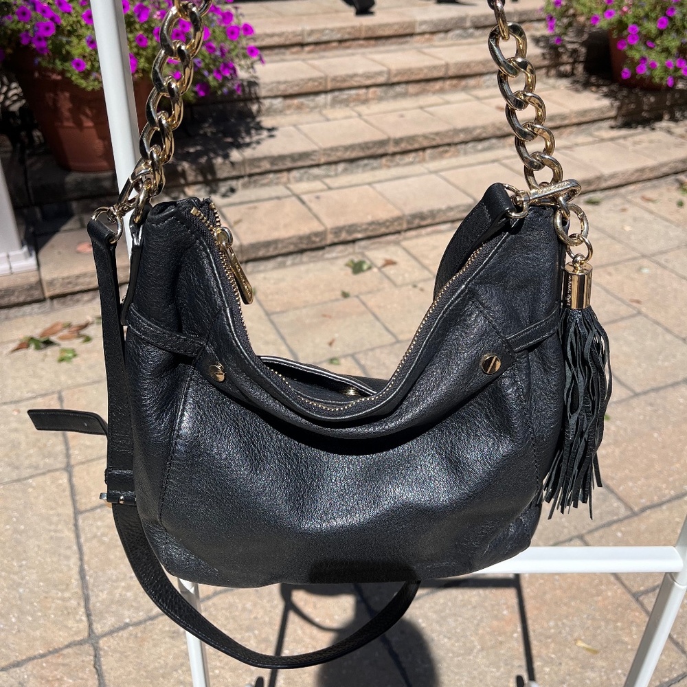 Michael Kors leather shoulder bag